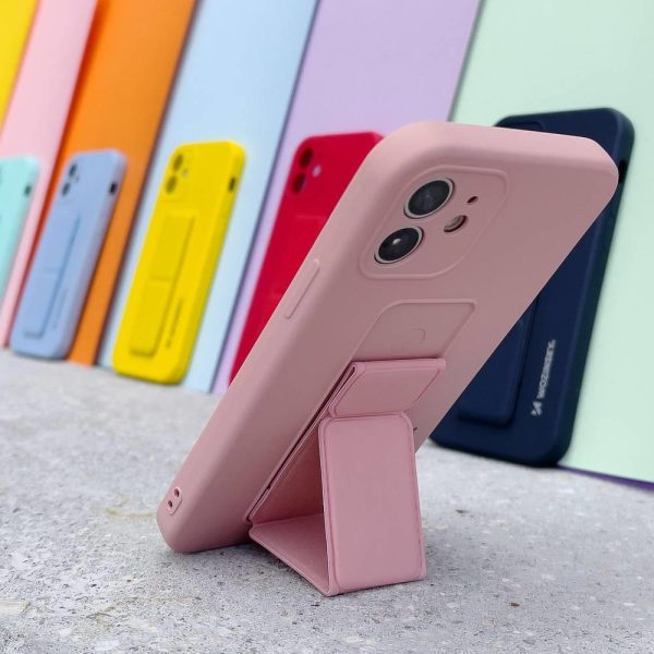 Silikona korpuss ar iPhone 13 Pro Max Kickste Case Yellow