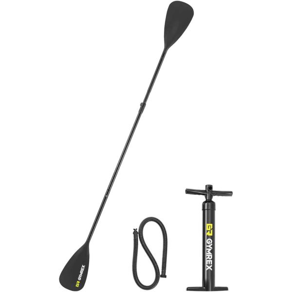 SUP peldēšanas dēlis sūknēja divus ķemmītes ar aksesuāriem 125 kg - zilā krāsā