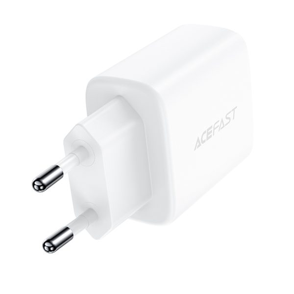 USB-C un USB 20W PPS PD QC 3.0 AFC FCP baltais lādētājs