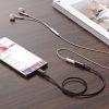Adaptera adapteris audio aux USB-C 3,5 mm mini ligzda 18cm melns