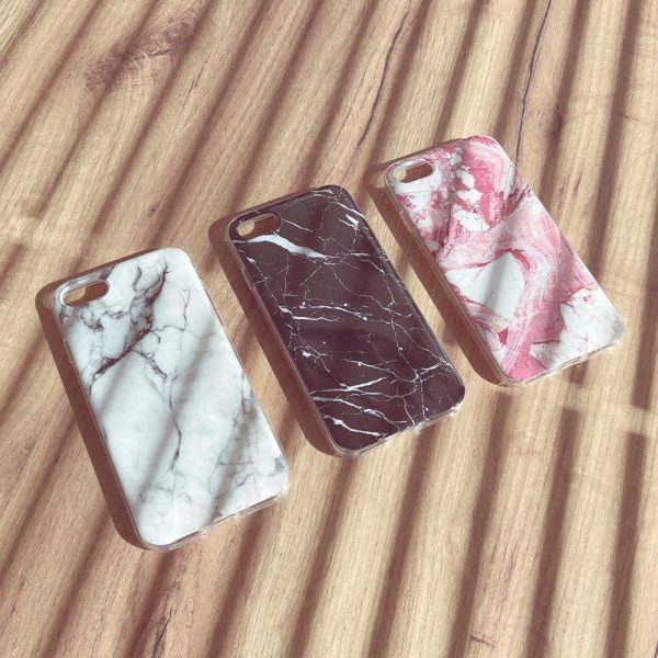 Marmora želejas korpuss marmora samsung galaxy s22+ rozā krāsā