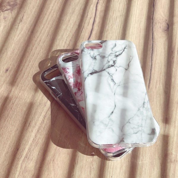 Marmora želejas korpuss marmora samsung galaxy s22+ rozā krāsā