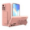 Silikona korpuss ar Xiaomi Poco M4 Pro 5G Kickstand Case Pink Case