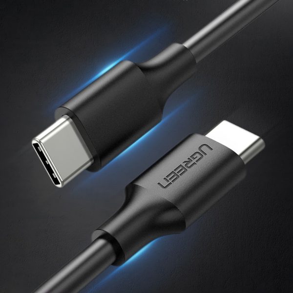 Kabelis USB-C kabelis uzlādēšanai un datu pārsūtīšanai 3A 3M Black