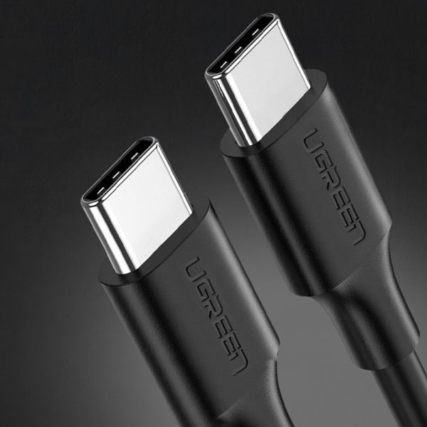Kabelis USB-C kabelis uzlādēšanai un datu pārsūtīšanai 3A 3M Black