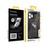 IPhone 14 Pro Max Armored Case Cover magnētiskā roktura gredzens sarkans