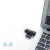 2. adapteris USB-A un USB-C SD un Micro SD melno karšu lasītājs