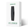 2. adapteris USB-A un USB-C SD un Micro SD melno karšu lasītājs