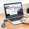 2. adapteris USB-A un USB-C SD un Micro SD melno karšu lasītājs