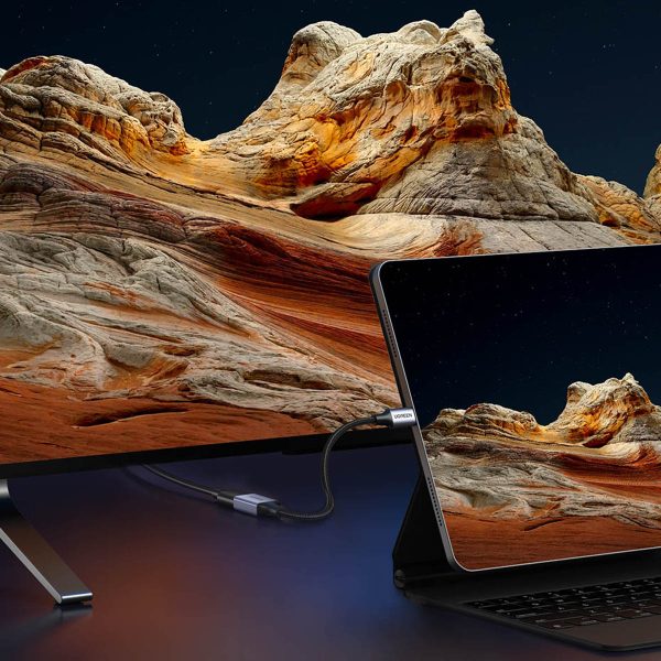 USB-C kabeļa adaptera adapteris USB-A 5GB/s 15cm melns