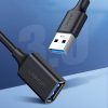 Dangrultion draiveris USB-A 3GB/s 0,5 m melns