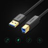 Kabeļa DAP USB-A printera-USB-B 5GB/s 2m melnā krāsā