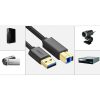 Kabeļa DAP USB-A printera-USB-B 5GB/s 2m melnā krāsā