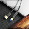 Kabeļa DAP USB-A printera-USB-B 5GB/s 2m melnā krāsā