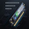 Pagarinājuma kartes adapteris PCIE 4.0 X16 līdz M.2 NVME M-KEY Black