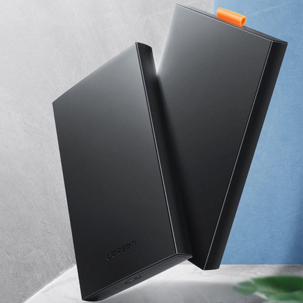 Kabatas apvalks SSD HDD 2.5 '' USB 3.0 SATA melns