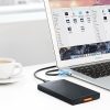 Kabatas apvalks SSD HDD 2.5 '' USB 3.0 SATA melns