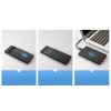 Kabatas apvalks SSD HDD 2.5 '' USB 3.0 SATA melns