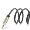 Kabeļa audio kabeļa mini ligzda 3,5 mm - 2 x ligzda 6,35 mm 2m pelēks
