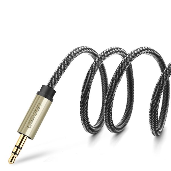 Kabeļa audio kabeļa mini ligzda 3,5 mm - 2 x ligzda 6,35 mm 2m pelēks