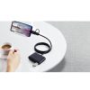 4in1 centrmezgla adapteris USB-A/C izplatītājs 4x USB 3,0 5GB/s 1m melnam