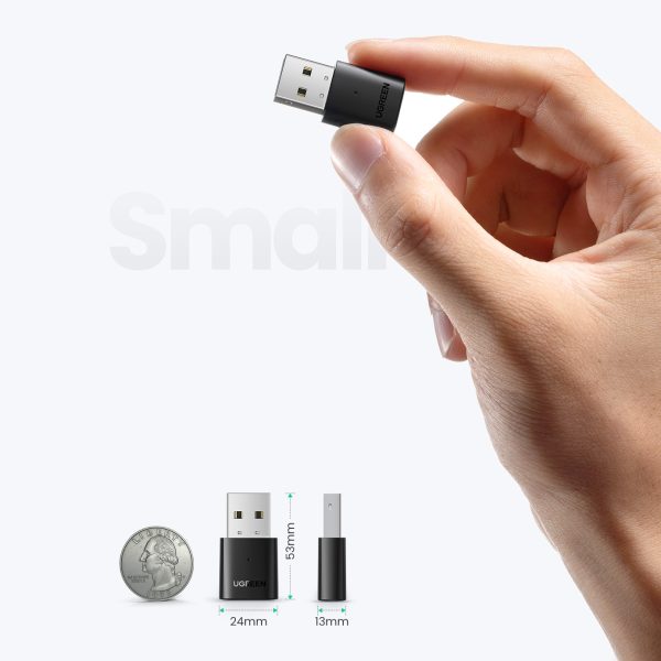Adaptera raidītāja Bluetooth 5.0 USB-A Black