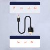 Divu ceļu kabeļa HDMI kabelis - DVI 2M melns