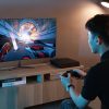 Divu ceļu kabeļa HDMI kabelis - DVI 2M melns