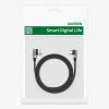 USB -C dusmu kabeļa kabelis - USB 2,0 480MB/s 3A 3m melns