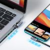 USB -C dusmu kabeļa kabelis - USB 2,0 480MB/s 3A 3m melns