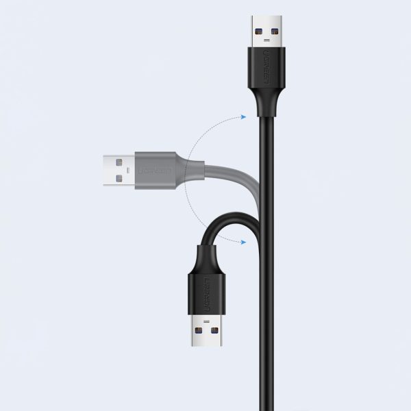 USB 2,0 480MB/s 3m melna kabeļa pagarinājuma kabelis