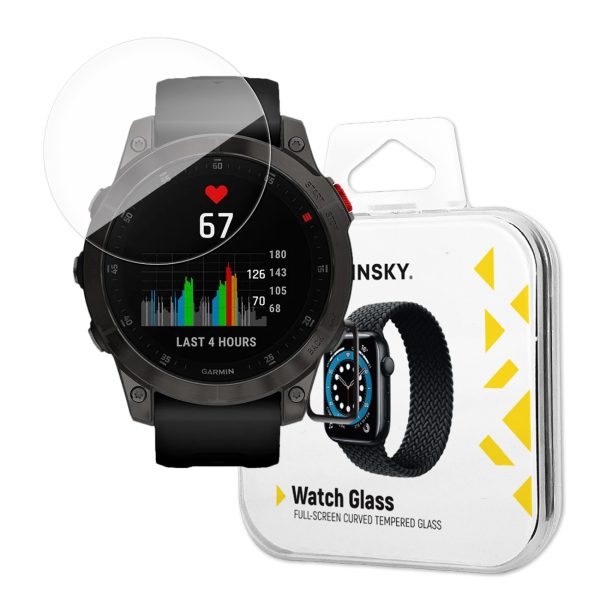 9h rūdīts stikls ar rāmi visam Garmin Epix Gen 2 ekrānam