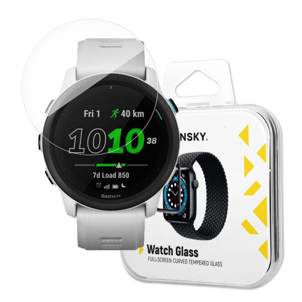 9h rūdīts stikls ar rāmi visam Garmin Forerunner 745 ekrānam 9h rūdīts stikls ar rāmi visam Garmin Forerunner 745 ekrānam