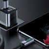 USB-C kabeļa kabelis ar 100W LED displeju 1,2 m melns