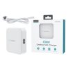 Spēcīgs GAN 100W 2X USB-A 2X USB-C baltais lādētājs
