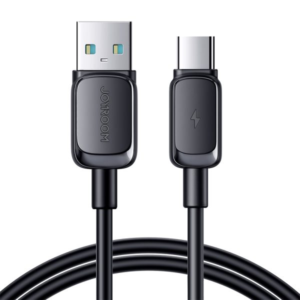 USB kabeļa kabelis - USB -C 3A 1,2m melns