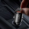 Mini automašīnas lādētājs 48W QC PD Black Lighter Socket