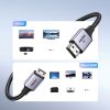 Kabeļa kabeļa mini hdmi adapteris - HDMI 8K 2m pelēks