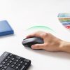 Bezvadu peles un datora tastatūra 2,4 GHz melna