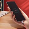 Kabeļa kabelis USB-C BRAID-USB-C 2.0 3A sarkanā krāsā