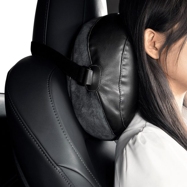 Automašīnas galvas balsts ar 2 ComforTride sērijas melnu