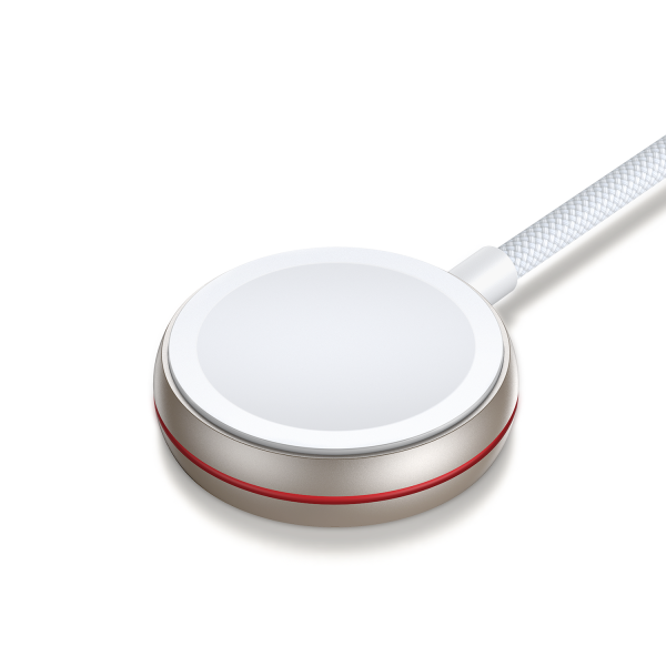 Indukcijas lādētājs Apple Watch USB-C 1,2m White White