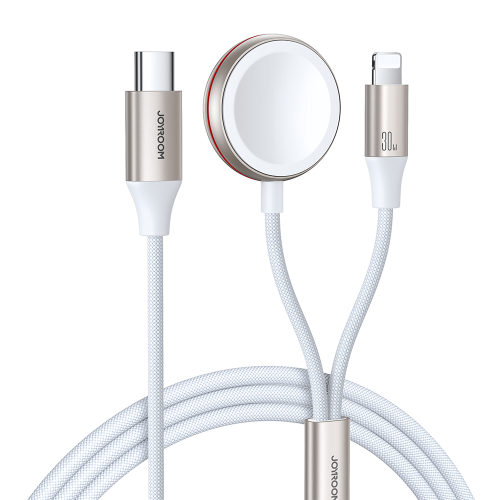 2in1 zibens kabelis iPhone un indukcijas lādētājs Apple skatīties USB-C 1