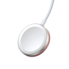 2in1 zibens kabelis iPhone un indukcijas lādētājs Apple skatīties USB-C 1,5m balto baltu