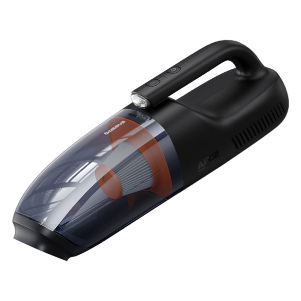 Manuālu automašīnu putekļsūcējs Baseus AP02 6000PA 130W melns