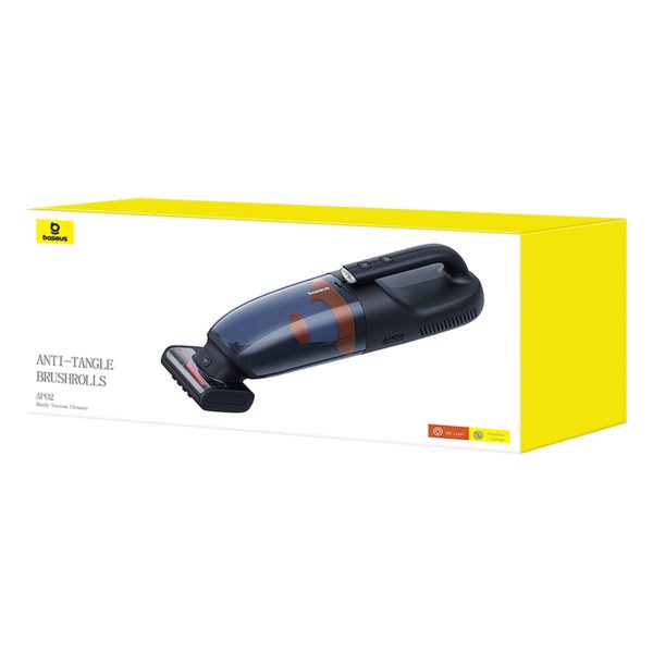 Manuālu automašīnu putekļsūcējs Baseus AP02 6000PA 130W melns