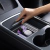 Tesla Tesla modelis 3 / y Centrālā pelēkā konsoles organizatora organizators