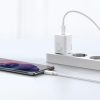 Si 25W 3A ātrs lādētājs ar USB-C 1M balto lādētāju