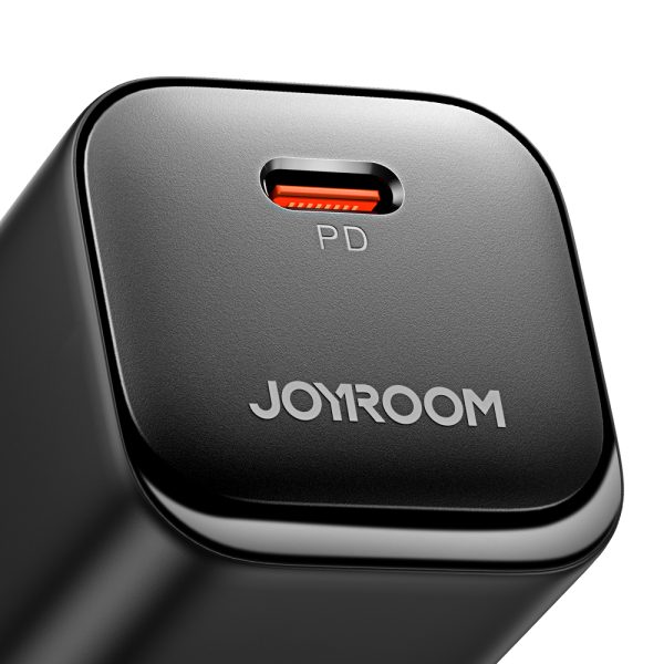 Ātruma sērija 30W USB-C PD QC AFC FCP melnais lādētājs