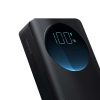 PowerBank ar lukturīti 30W 20 000 mAh + USB-A Cable-USB-C 25cm melns